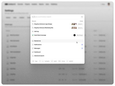 Command/search — Untitled UI command k commandk product design quick search search menu ui design user interface