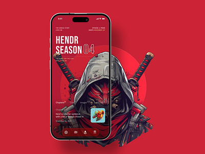 Anime Movie App UI Design app design app screen ui app ui dribbble uiux modern app dribbble uiux uiux design