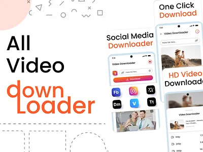 All Video Downloader App Screenshots all video downloader all video downloader screenshot app showcase app store app store optimization app store preview app store screenshot apple store banners for app store graphic design play store play store screenshot playstore store preview preview design screenshot screenshots screenshots design video downloader video downloader app video downloader app screenshot