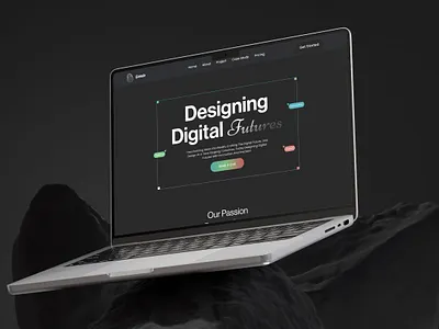 Digital Agency Website Design agency branding creative agency creative design design agency digital agency digital studio landing page marketing agency minimal ui ui desgin web design website design