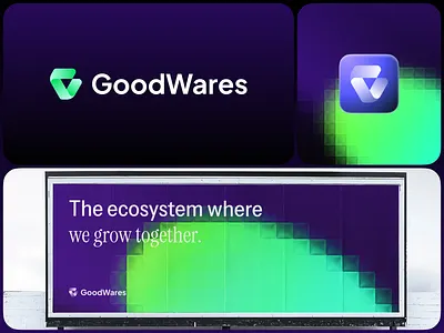 GoodWares | Logo design branding branding and identity g letter logo g logo identity branding logo design logo design branding saas branding saas logo web3 branding web3 community branding web3 logo