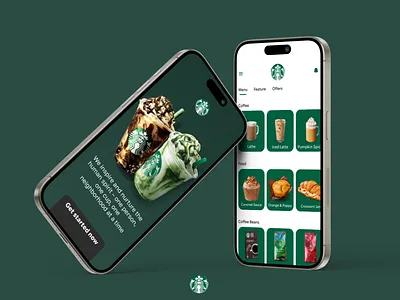 DailyUI 043 - Food menu items dailyui dailyui043 figma food menu items mobile design starbucks ui uiux ux