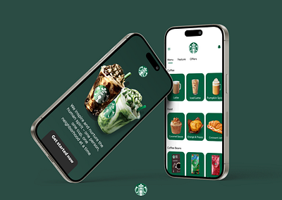 DailyUI 043 - Food menu items dailyui dailyui043 figma food menu items mobile design starbucks ui uiux ux