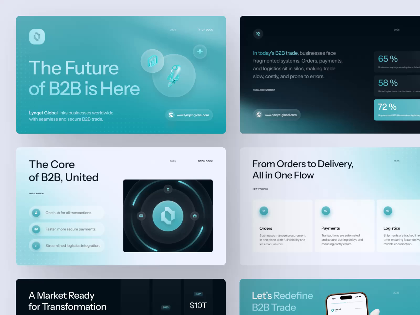 Example of Presentation & Pitch Deck Design