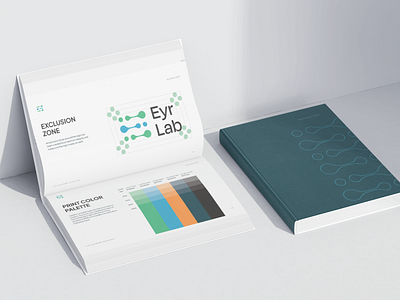 Eyr Lab - Healthcare Apparel Brand Guideline brand brand design brand guideline branding eyr lab guideline health healthcare healthcare brand design hospital logo logo design medical medical apparel medicine meds scrub scrubs typography visual identity