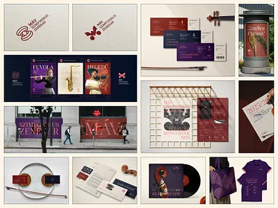 MÁV Symphony Orchestra | brand design competition brand design brand identity branding classical clean concert cultural design digital identity graphic design inclusivity logo design modern music orchestra prestige symphony tradition visual identity web design