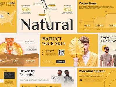 Sunscreen Pitch Deck | PowerPoint Presentation Design branding presentation business presentation corporate design creative presentation design google slides investor pitch keynote layout marketing presentation pitch deck pitch deck design powerpoint powerpoint template ppt presentation presentation design slides startup pitch visual storytelling