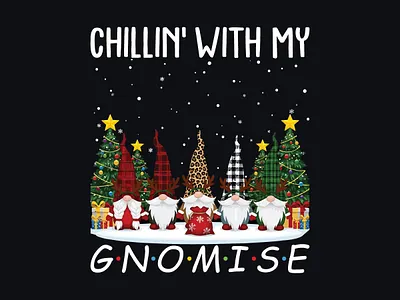 "Unveiling My New Christmas T-Shirt Design!"