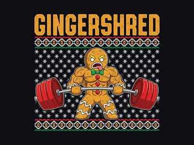 "Unveiling My New Christmas T-Shirt Design!"