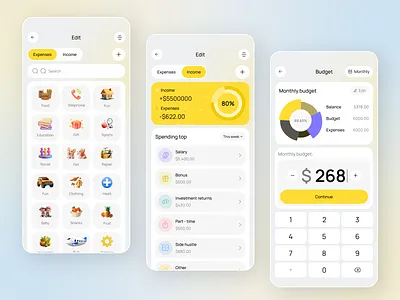 Smart Money Tracker Mobile App app app design app interaction bank cash design finance financial fintec interaction mobile mobile app mobile wallet money tracker app payment product design smart wallet track ui uiux