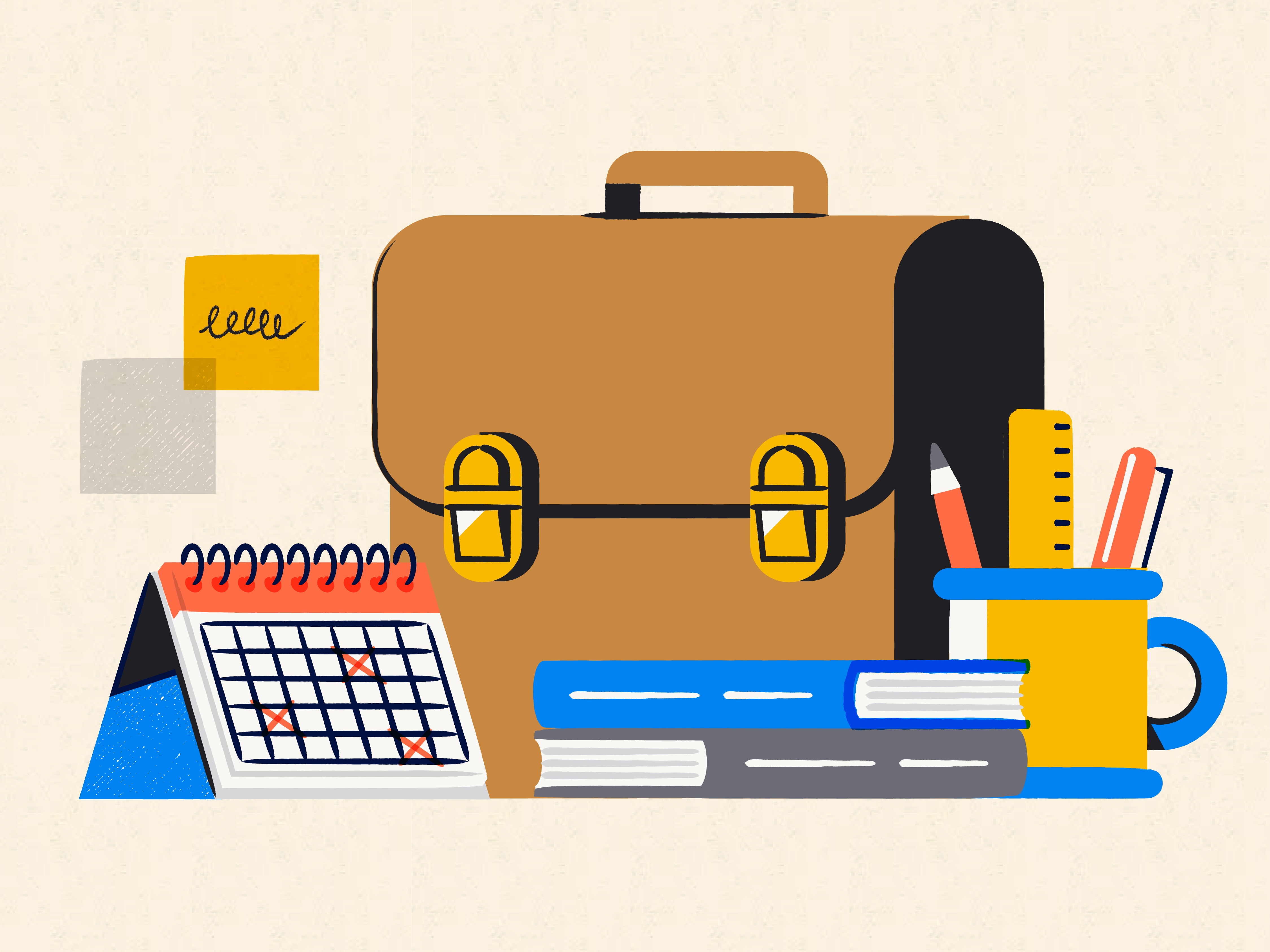 Tremendous – Illustration for Video branding characterdesign design explainer illustration midcentury minimal motion graphics textures