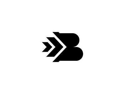 Modern abstract letter B speed fast quick logo design a b c d e f g h i j k l abstract b logo automotive branding creative unique design ecommerce logo fast logo logo design logo designer logodesign print quickly speed logo startup logo transection logo transport logo