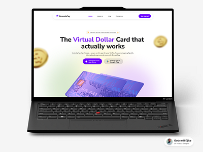 Fintech - Virtual Dollar Card Platform accessibility design figma fintech productdesign prototype prototyping ui uiux usercentric userexperience userinterface usuability ux