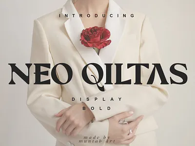 Neo Qiltas Retro Serif aesthetic font bold font classic font display font fashion font neo qiltas retro serif retro aesthetic retro font serif display serif font vintage font wedding font