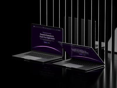 Saas Landing Page UI ai branding cybersecurity cybersecurity landing page design figma it it landing page saas saas landing page ui uiux ux web design
