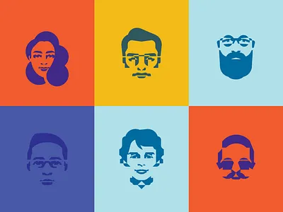 "Portrait illustration" branding design graphic design illustration logo vector