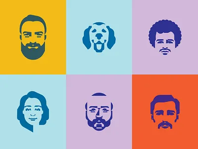 "Portrait illustration" branding design graphic design illustration logo