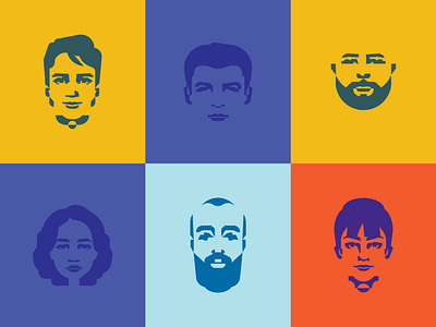 "Portrait illustration" branding design graphic design illustration logo vector