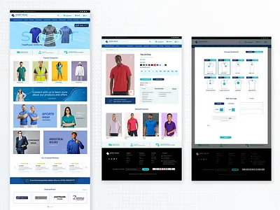 Custom Clothing Brand Experience brand branding clothing clothing brand e commerce e commere web ui uiux user experience ux