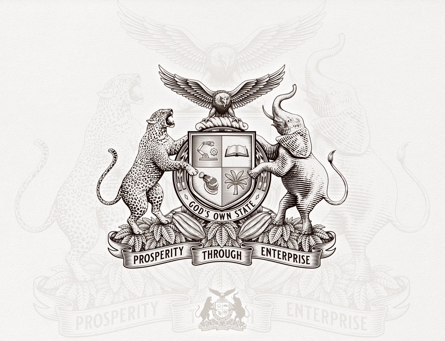 Example of Exclusive Coat Of Arms Illustration