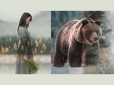Photo Manipulation digital art fantasy scene graphic design illustration photomanipulation surreal design visual story