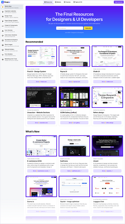 Website finalui color tools courses design books ebooks ebooks pdf uiux figma design systems inspiration sites inspirations learn ui resources tools ui components ui design courses website