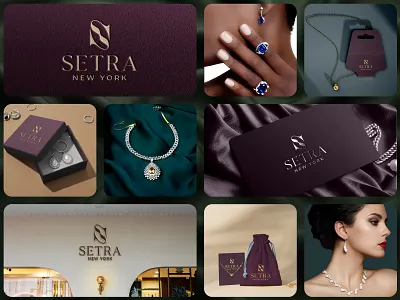 SETRA New York — Luxury Jewelry Branding & Logo Design ! brand identity branding graphic design iconic brand identity jewelry logo logo design logos luxury brand identity s icon logo s jewelry logo s logo design timeless branding