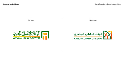 National Bank of Egypt Rebranding brand identity branding illustrator logo logo branding logofolio