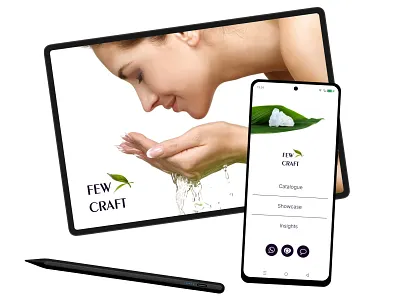 New vision - Fewcraft redesign app design branding logo product design ui ux website design