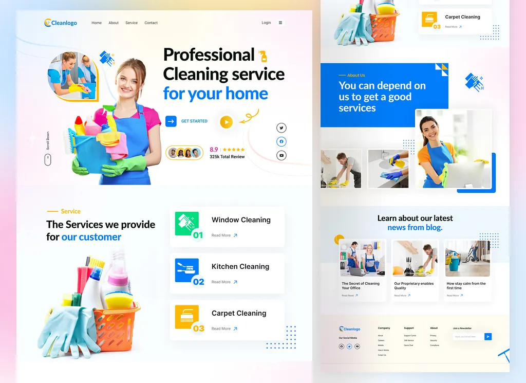 Example of Professional Wix Website Design