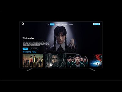 CINEON – Streaming App Concept #DailyUI dribbble