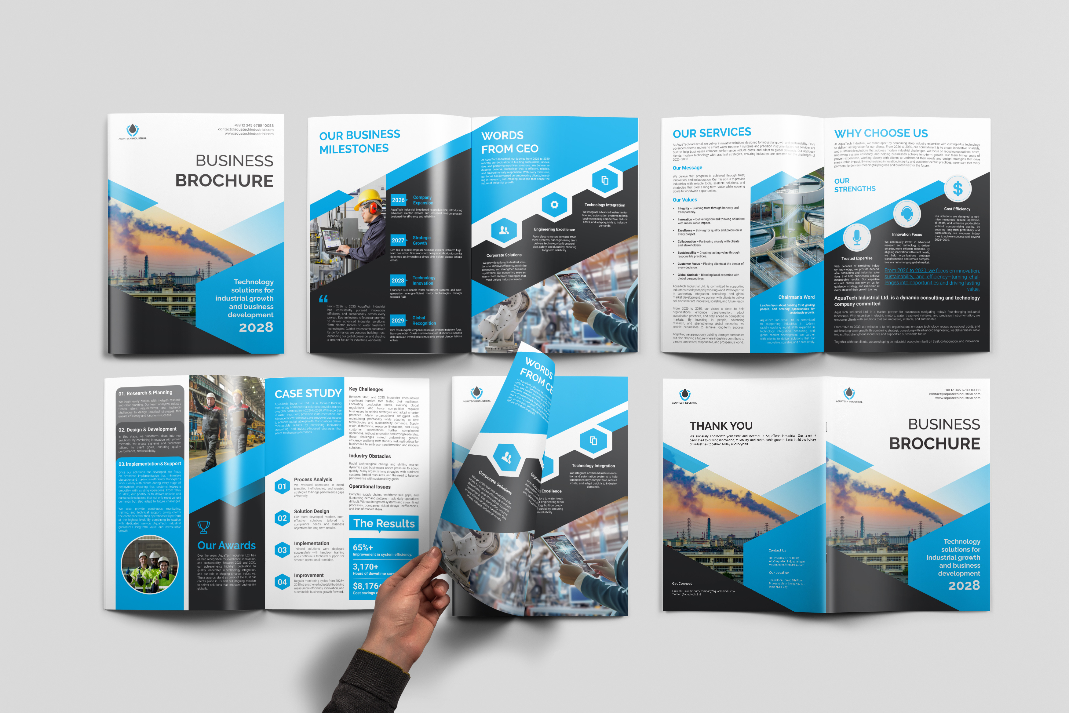 Example of Professional Company And Brochure Design