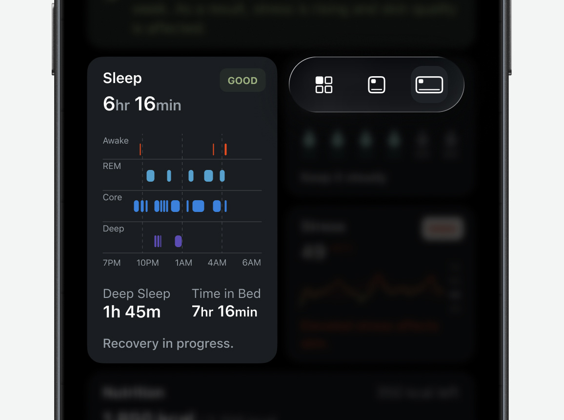 Data Visualization: Turning Insights into Health Dashboards dark ui dashboard design data ux data visualization digital health exersize chart health analytics health app health data healthcare ui healthtech infographics nutrition chart sleep chart stress chart ui ui ux design ux visual design web design