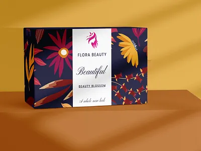 Flora Beauty Box Packaging Design | Elegant, Feminine & Modern beauty box design brand identity cosmetic packaging creative packaging elegant packaging feminine design flora beauty box floral design floral packaging luxury packaging minimal packaging modern packaging natural beauty packaging concept packaging design packaging designer packaging inspiration premium packaging product packaging skincare packaging
