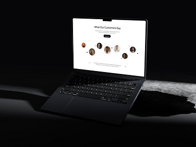 UI Wiki - Customer Testimonial Slider UI Design customer testimonial page