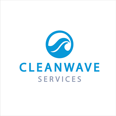 Cleaning Service branding graphic design logo