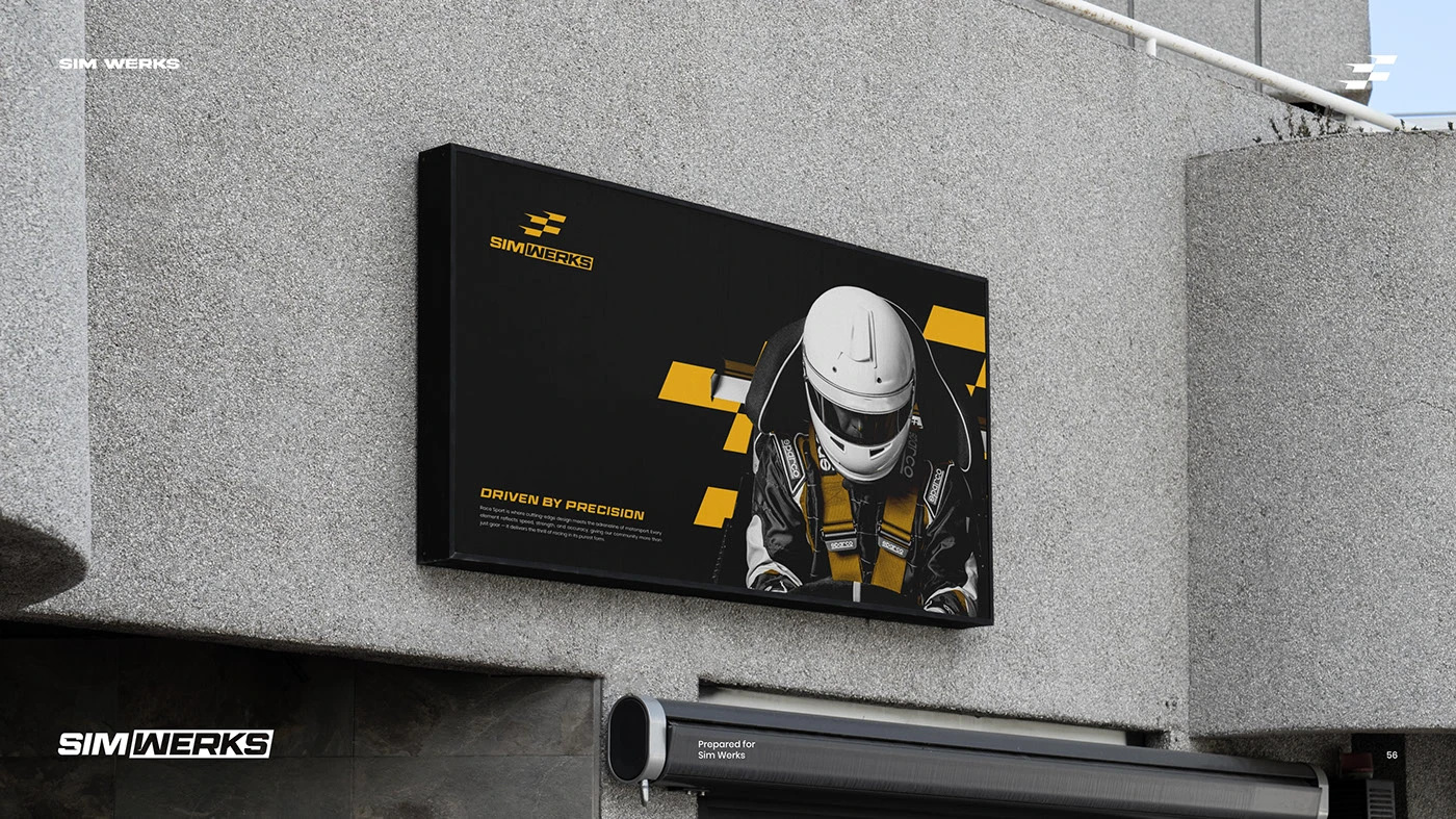 Sim Werks 3d animation branding graphic design logo motion graphics ui