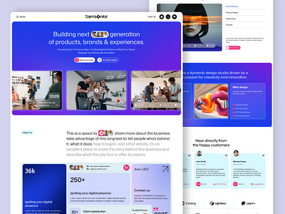 Creative Agency Website Design agency agency website creative creative agency exploration figma design figma website interface minimal portfolio portfolio website studio ui ui design ui ux web website