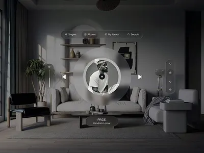 Music Streaming App UI entertainment app