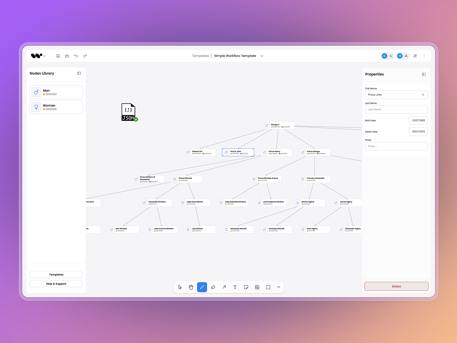 Diagram auto-layout and dynamic reflow by Magdalena Hołowczak for ...