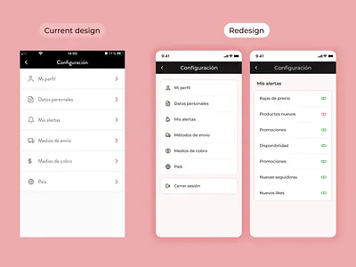 Leveraging look and feel/typography readability ios pink readability settings typography ui