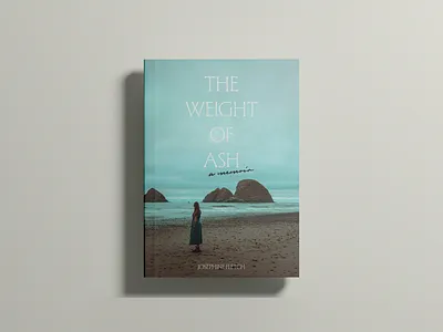 Book Cover Design | The Weight of Ash book cover design graphic design print design typography