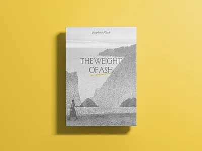 Book Cover Design | The Weight of Ash book cover design graphic design print design typography