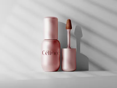 lip serum packaging design beauty branding cosmetics design graphic design illustration lip serum lip serum packaging design logo packaging design product design