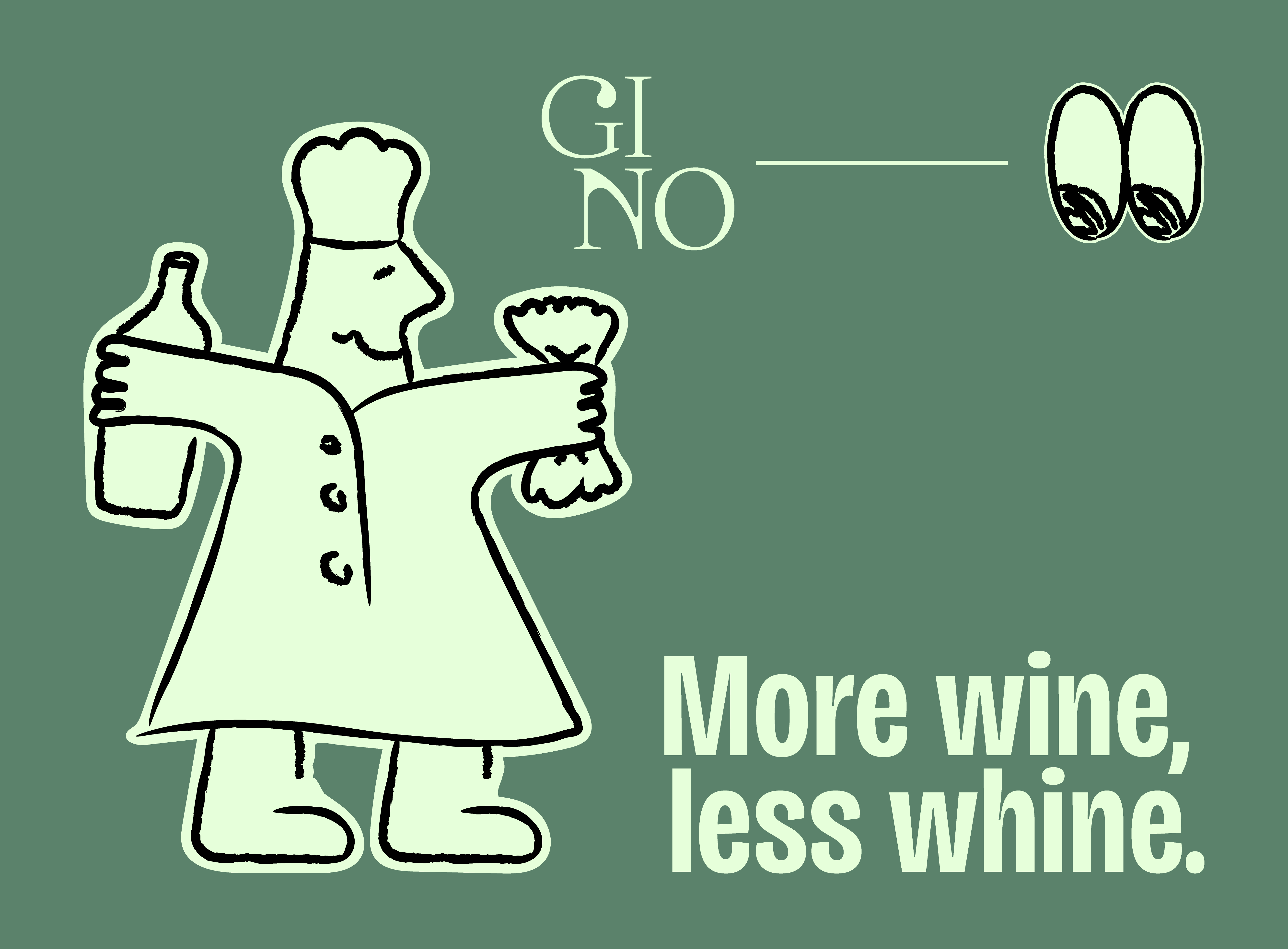 Example of GINO TRATTORIA BRAND DESIGN