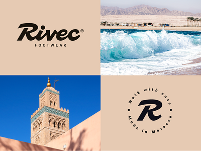 Rivec_branding bold branding calligraphy clothing custom flow footwear handlettering iconic identity lettering logo script standout strong surf type unique wordmark