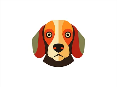 Geometric Dog Logo 3d app brand identity branding creative logo dog logo geometric logo icon illustration logo logo designer logotype mark pet animal pet logo saas vector web3