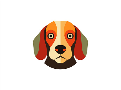 Geometric Dog Logo 3d app brand identity branding creative logo dog logo geometric logo icon illustration logo logo designer logotype mark pet animal pet logo saas vector web3