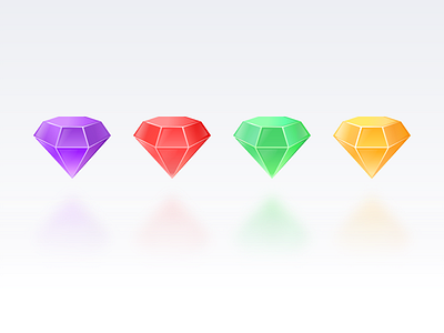 Diamond Icons icon illustration ui