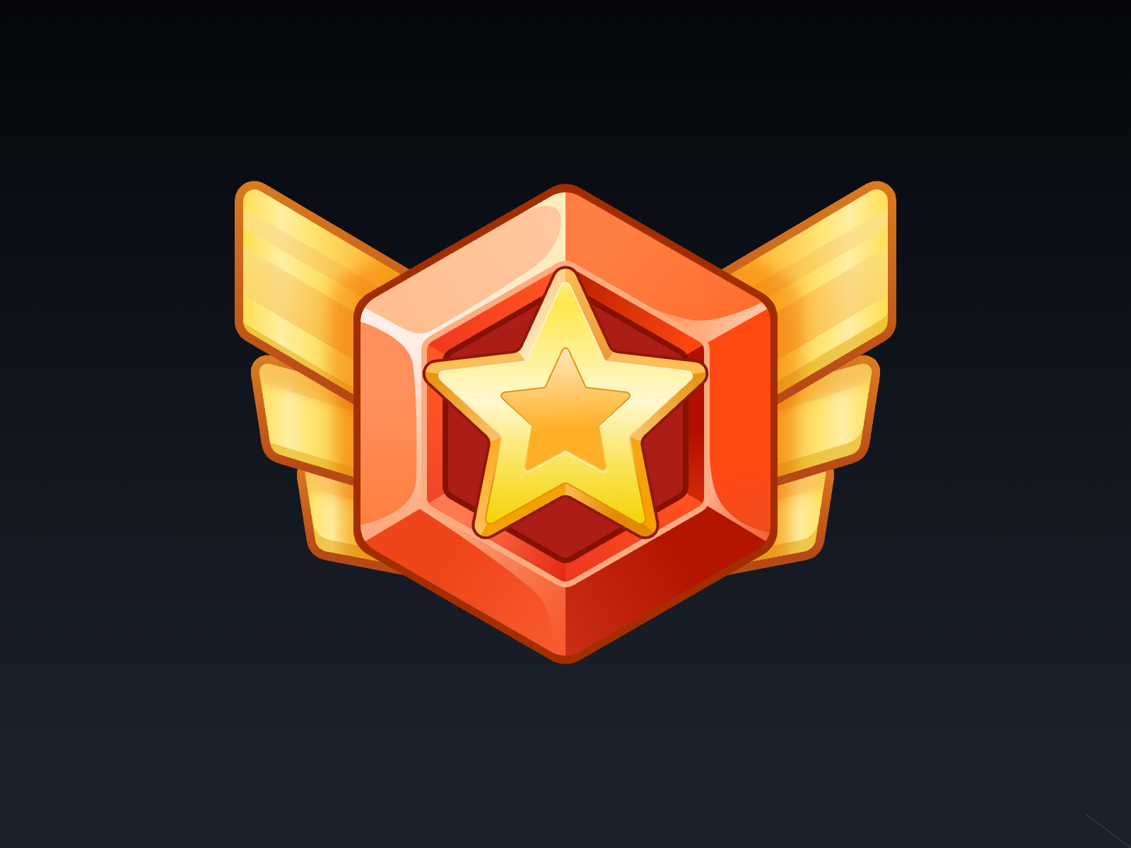 Game Medal Icon game icon illustration ui